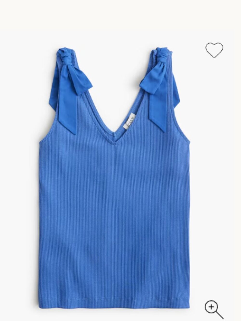 Jcrew Bow-shoulder tank top